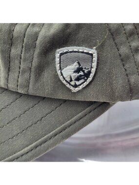 Kuhl Hat Cap Mens Adjustable Gray Logo Outdoor Hiking Work Kühl Gorpcore